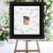Parlor Signature Mat Picture Frame, Photo Frame Wedding Guest Book Alternative, Autograph Picture Mat for Signature Board, Wedding Celebrations Graduations Support Encouragement or Retirement